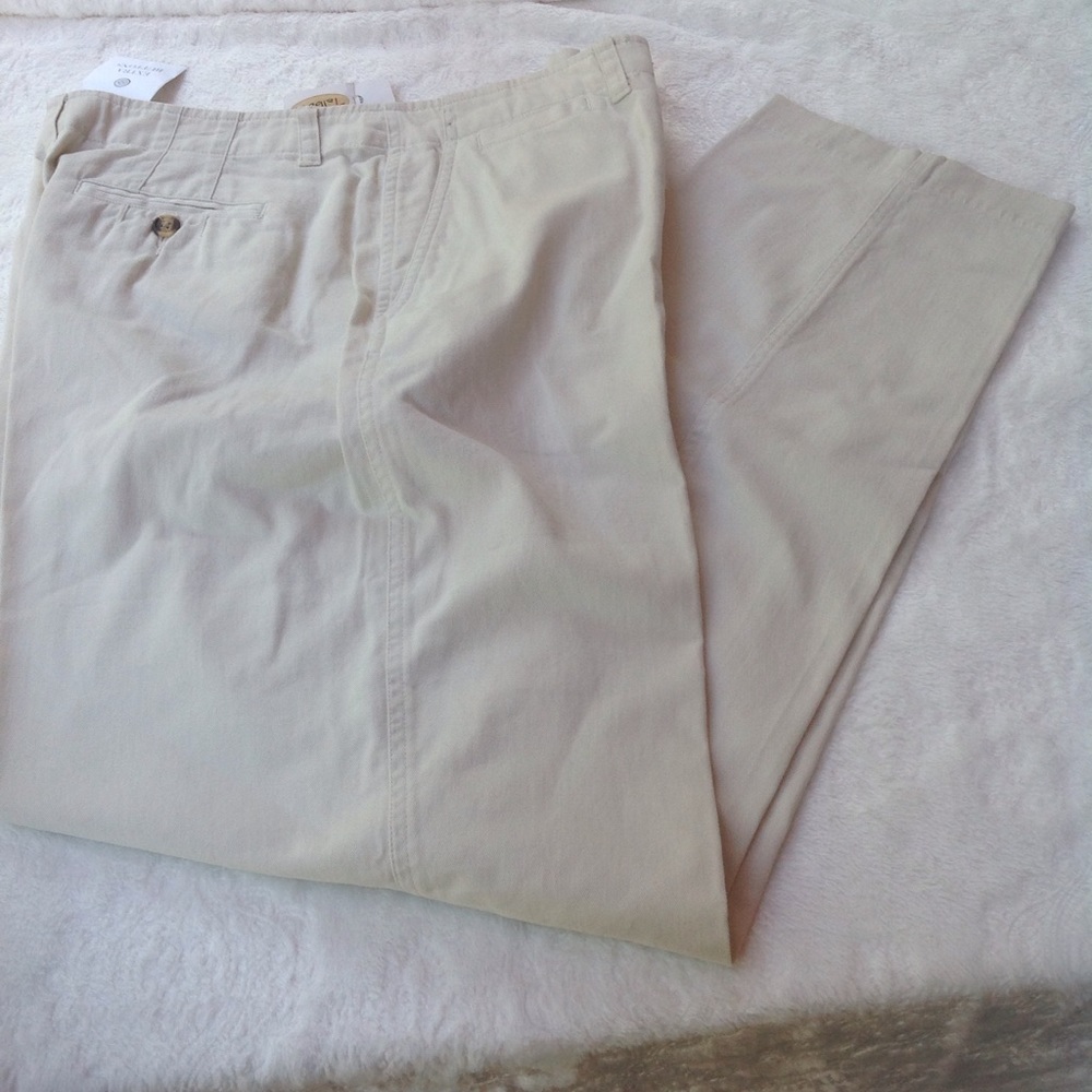 NWT Talbots straight leg khakis
